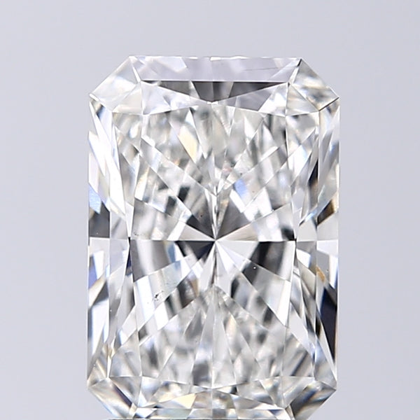 Lab-Grown 2.51 Carat Radiant Cut Diamond color G Clarity VS2 With GIA Certificate, precious stones, engagement diamonds