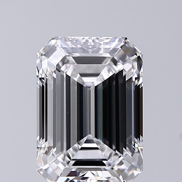 Lab-Grown 1.55 Carat Emerald Cut Diamond color D Clarity VVS1 With GIA Certificate, precious stones, engagement diamonds