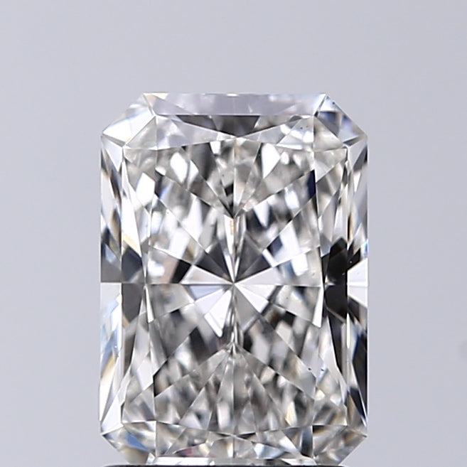 Lab-Grown 1.51 Carat Radiant Cut Diamond color F Clarity VS2, precious stones, engagement diamonds
