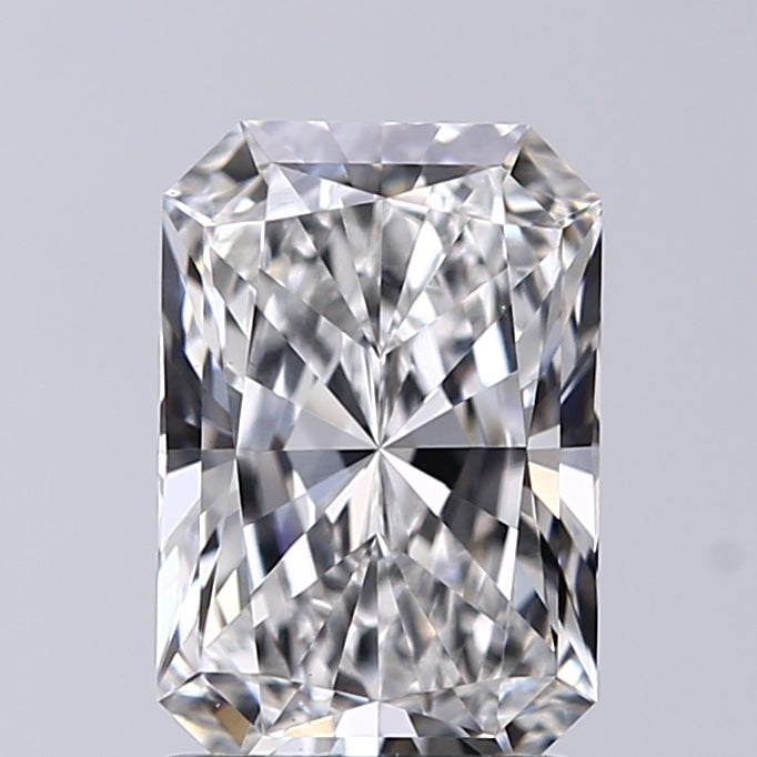 Lab-Grown 1.53 Carat Radiant Cut Diamond color F Clarity VS1, precious stones, engagement diamonds