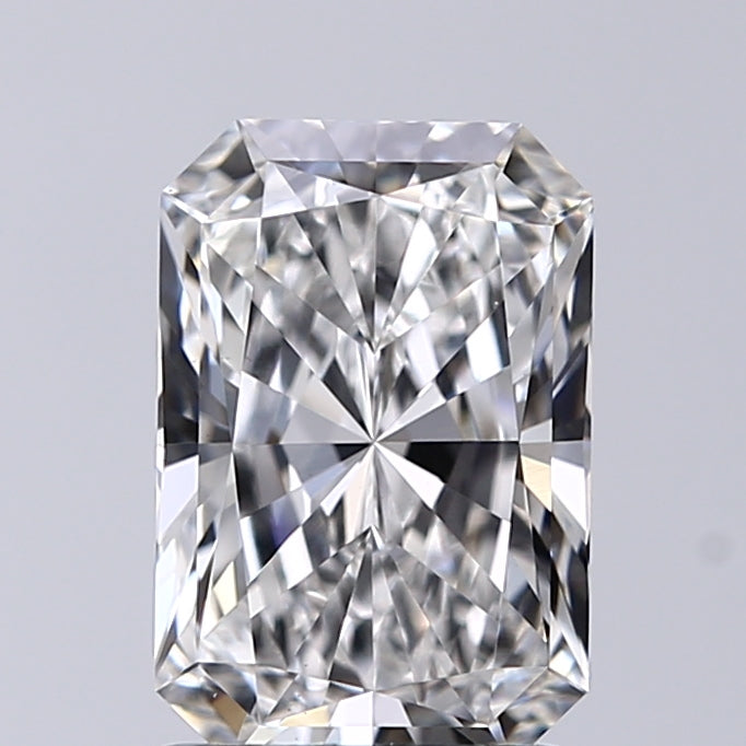 Lab-Grown 1.51 Carat Radiant Cut Diamond color F Clarity VS1, precious stones, engagement diamonds