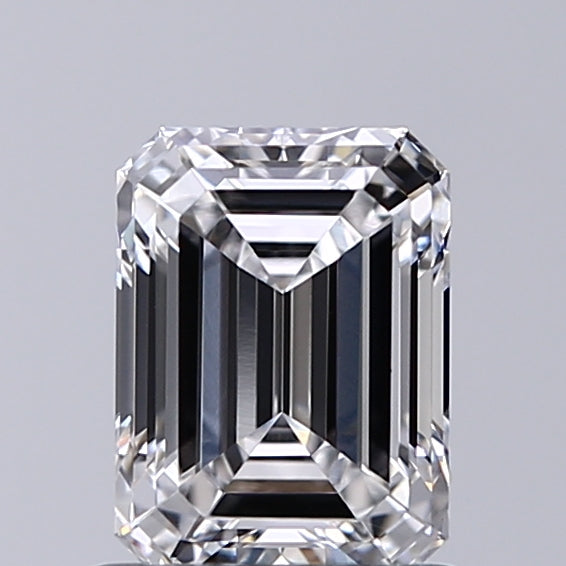 Lab-Grown 1.02 Carat Emerald Cut Diamond color D Clarity VVS2, precious stones, engagement diamonds