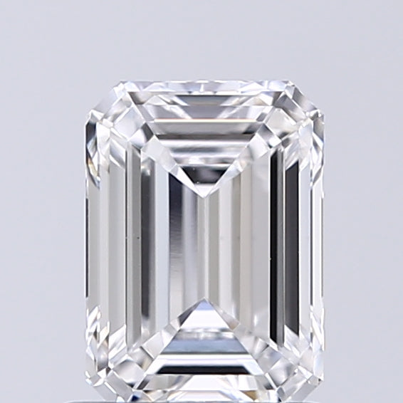 Lab-Grown 1.01 Carat Emerald Cut Diamond color D Clarity VVS2 With GIA Certificate, precious stones, engagement diamonds