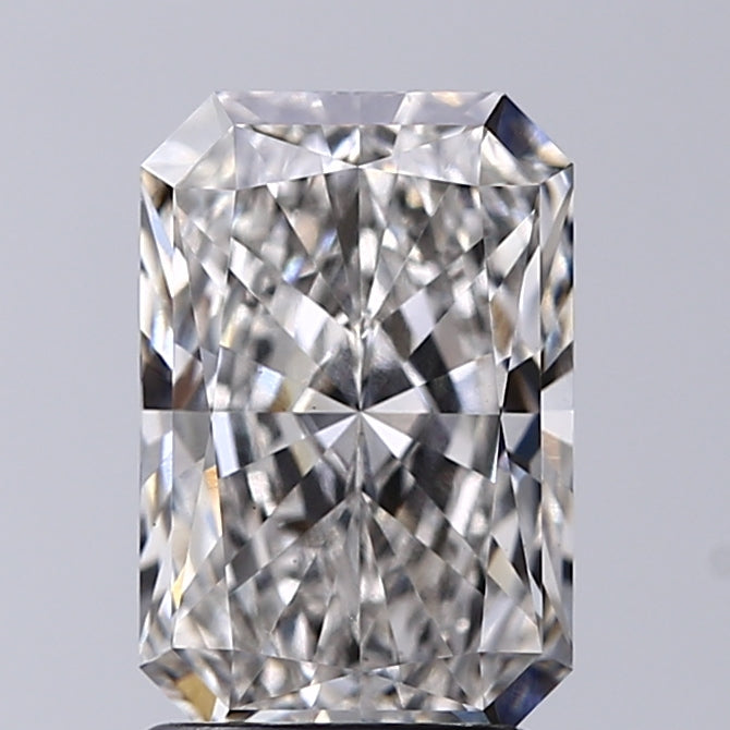 Lab-Grown 2.05 Carat Radiant Cut Diamond color H Clarity VS1, precious stones, engagement diamonds