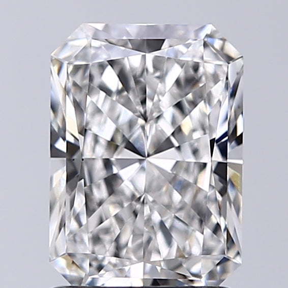 Lab-Grown 1.53 Carat Radiant Cut Diamond color E Clarity VS2, precious stones, engagement diamonds