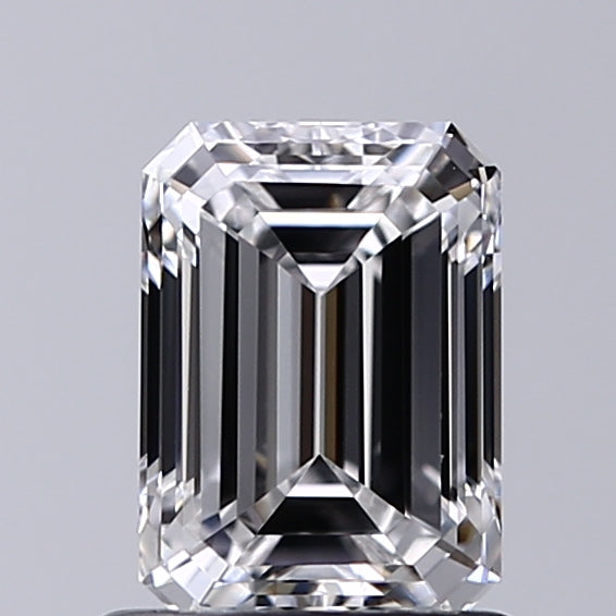 Lab-Grown 1.01 Carat Emerald Cut Diamond color D Clarity VVS1 With GIA Certificate, precious stones, engagement diamonds