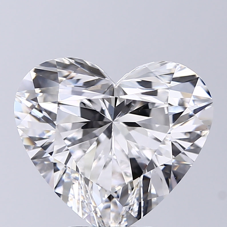 Lab-Grown 5.13 Carat Heart Shape Diamond color E Clarity VS1 With GIA Certificate, precious stones, engagement diamonds