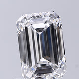 Lab-Grown 3.11 Carat Emerald Cut Diamond color D Clarity VS2 With GIA Certificate, precious stones, engagement diamonds