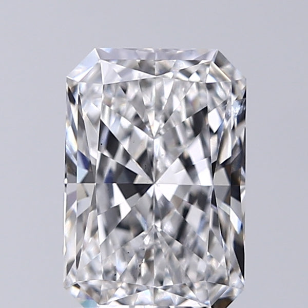 Lab-Grown 1.50 Carat Radiant Cut Diamond color E Clarity SI1, precious stones, engagement diamonds