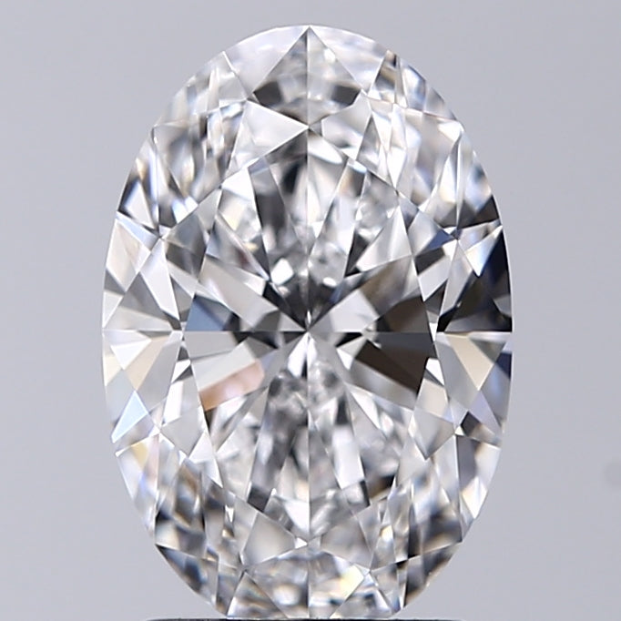 Lab-Grown 2.02 Carat Oval Shape Diamond color D Clarity VVS1 With GIA Certificate, precious stones, engagement diamonds