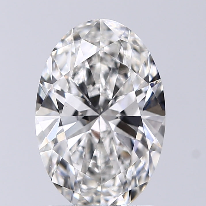 Lab-Grown 1.67 Carat Oval Shape Diamond color F Clarity VS1, precious stones, engagement diamonds
