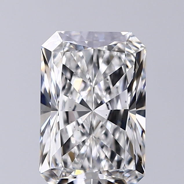 Lab-Grown 1.50 Carat Radiant Cut Diamond color E Clarity VS2, precious stones, engagement diamonds