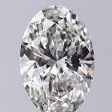 Lab-Grown 2.07 Carat Oval Shape Diamond color G Clarity VS1, precious stones, engagement diamonds