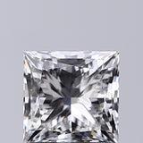 Lab-Grown 1.01 Carat Princess Cut Diamond color E Clarity VS1, precious stones, engagement diamonds