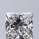 Lab-Grown 1.06 Carat Princess Cut Diamond color E Clarity VS1, precious stones, engagement diamonds