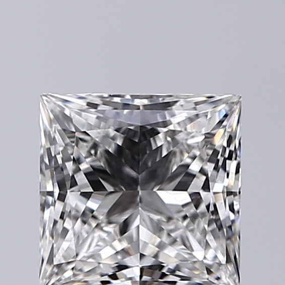 Lab-Grown 1.03 Carat Princess Cut Diamond color E Clarity VS1, precious stones, engagement diamonds