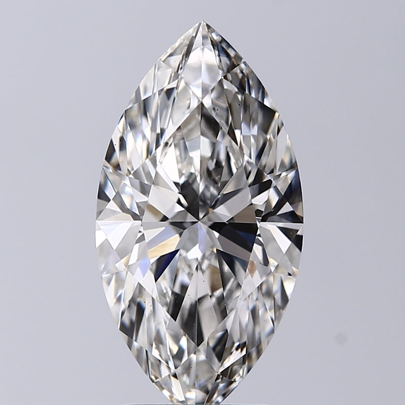 Lab-Grown 2.82 Carat Marquis Shape Diamond color G Clarity VS2, precious stones, engagement diamonds