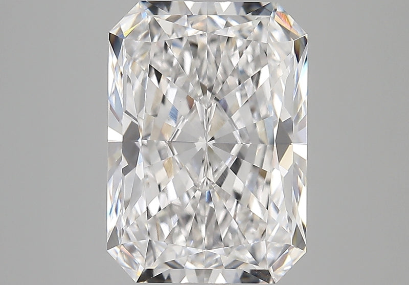 Lab-Grown 5.68 Carat Radiant Cut Diamond color E Clarity VVS2 With GIA Certificate, precious stones, engagement diamonds