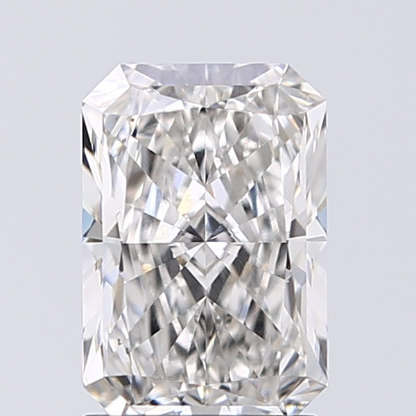 Lab-Grown 1.40 Carat Radiant Cut Diamond color G Clarity VVS2, precious stones, engagement diamonds