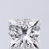 Lab-Grown 1.01 Carat Princess Cut Diamond color E Clarity VS1, precious stones, engagement diamonds