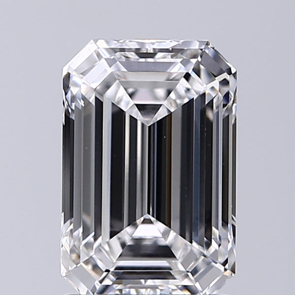 Lab-Grown 1.64 Carat Emerald Cut Diamond color D Clarity VVS1 With GIA Certificate, precious stones, engagement diamonds