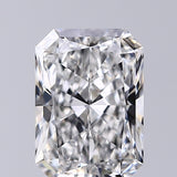 Lab-Grown 1.52 Carat Radiant Cut Diamond color E Clarity VS1, precious stones, engagement diamonds