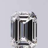 Lab-Grown 1.01 Carat Emerald Cut Diamond color F Clarity VS1, precious stones, engagement diamonds