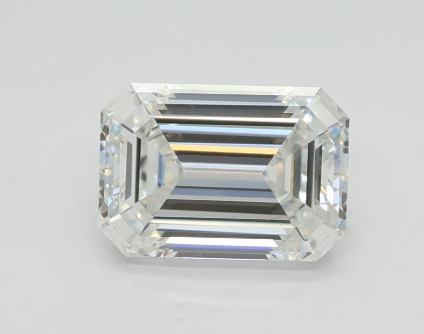 Lab-Grown 1.01 Carat Emerald Cut Diamond color F Clarity VS2, precious stones, engagement diamonds