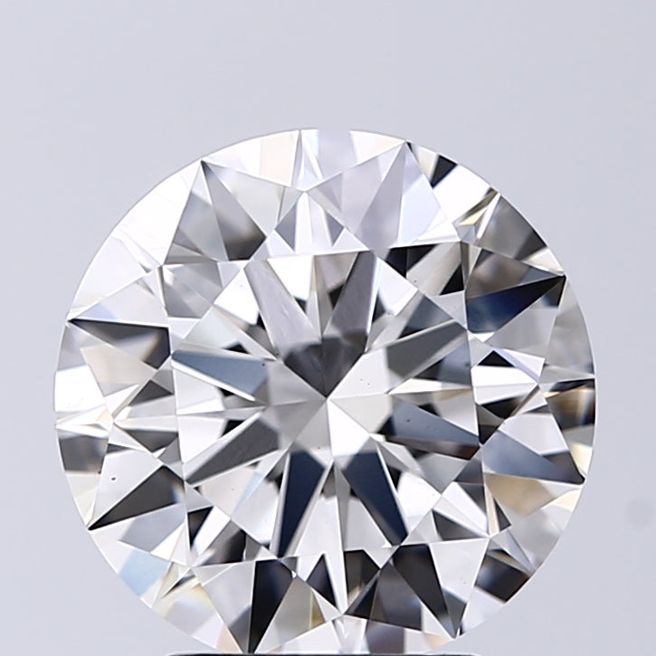 Lab-Grown 2.91 Carat Round Brilliant Diamond color F Clarity VS1 With GIA Certificate, precious stones, engagement diamonds