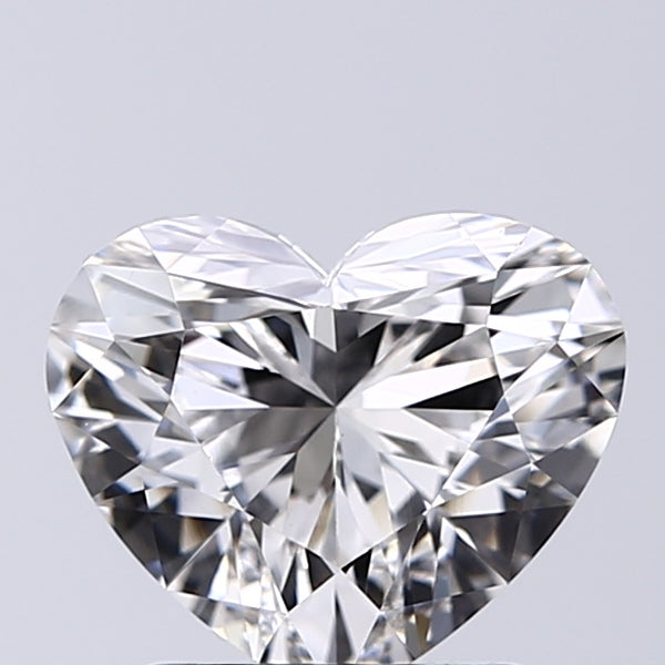 Lab-Grown 1.51 Carat Heart Shape Diamond color F Clarity VS1, precious stones, engagement diamonds