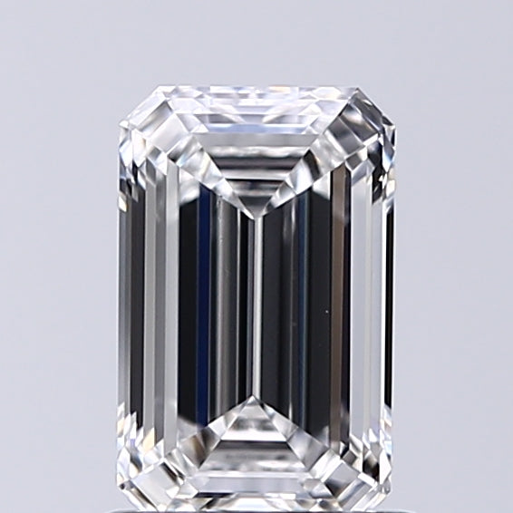 Lab-Grown 1.01 Carat Emerald Cut Diamond color E Clarity VS1, precious stones, engagement diamonds