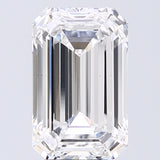 Lab-Grown 5.04 Carat Emerald Cut Diamond color F Clarity VS2 With GIA Certificate, precious stones, engagement diamonds