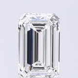 Lab-Grown 1.01 Carat Emerald Cut Diamond color E Clarity VS1, precious stones, engagement diamonds