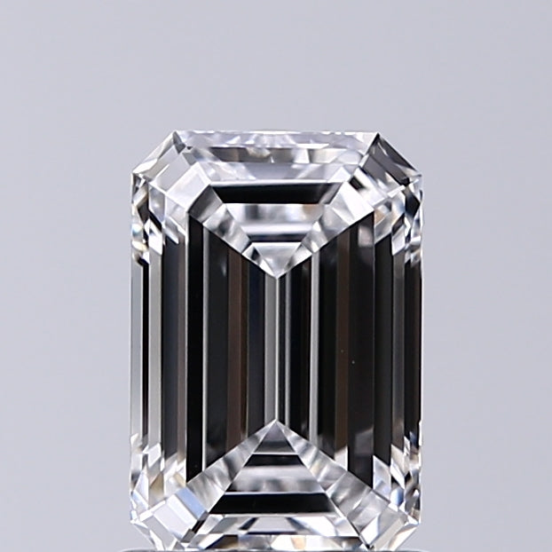 Lab-Grown 1.09 Carat Emerald Cut Diamond color D Clarity VVS1 With GIA Certificate, precious stones, engagement diamonds