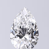 Lab-Grown 1.02 Carat Pear Shape Diamond color E Clarity VS1, precious stones, engagement diamonds