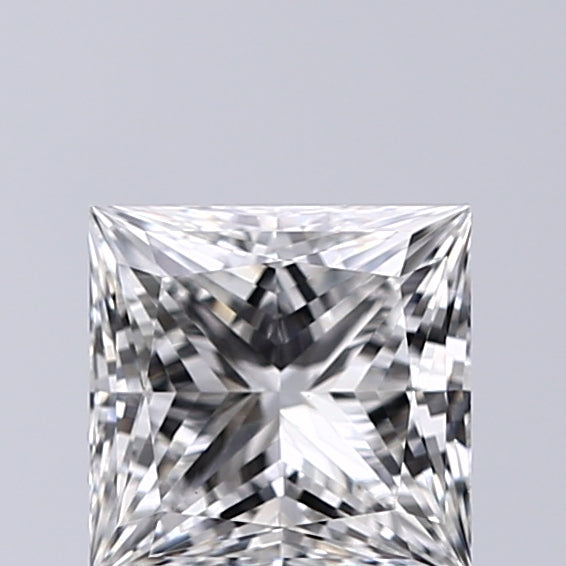 Lab-Grown 1.00 Carat Princess Cut Diamond color F Clarity VVS2, precious stones, engagement diamonds