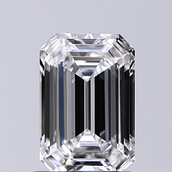 Lab-Grown 1.01 Carat Emerald Cut Diamond color D Clarity VS1 With GIA Certificate, precious stones, engagement diamonds