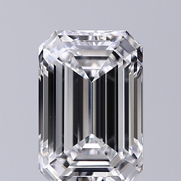 Lab-Grown 1.56 Carat Emerald Cut Diamond color D Clarity VS1 With GIA Certificate, precious stones, engagement diamonds