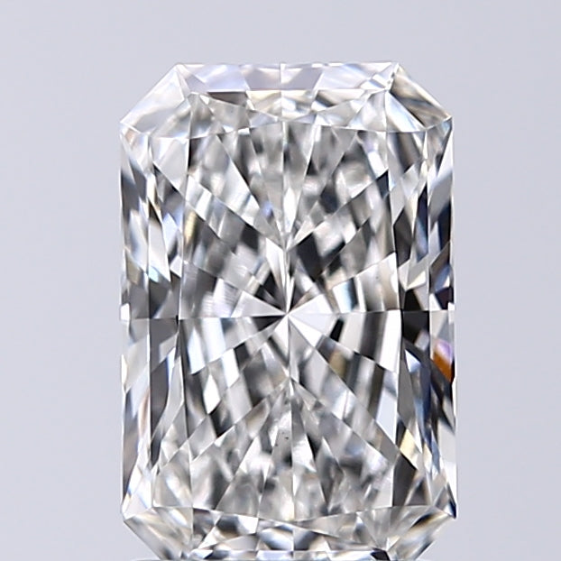 Lab-Grown 1.50 Carat Radiant Cut Diamond color F Clarity VS1, precious stones, engagement diamonds