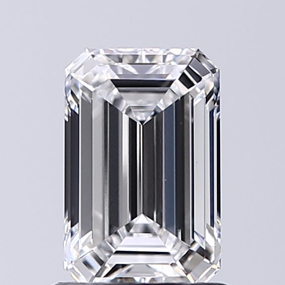 Lab-Grown 1.09 Carat Emerald Cut Diamond color D Clarity VS1 With GIA Certificate, precious stones, engagement diamonds