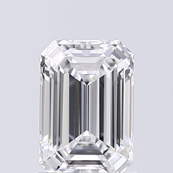 Lab-Grown 1.06 Carat Emerald Cut Diamond color D Clarity VVS1 With GIA Certificate, precious stones, engagement diamonds