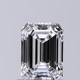 Lab-Grown 0.72 Carat Emerald Cut Diamond color D Clarity VVS2, precious stones, engagement diamonds