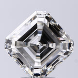 Lab-Grown 3.02 Carat Asscher Cut Diamond color G Clarity VS1, precious stones, engagement diamonds