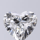 Lab-Grown 2.06 Carat Heart Shape Diamond color F Clarity VS1, precious stones, engagement diamonds