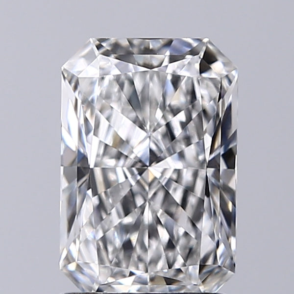Lab-Grown 1.53 Carat Radiant Cut Diamond color F Clarity VS1, precious stones, engagement diamonds