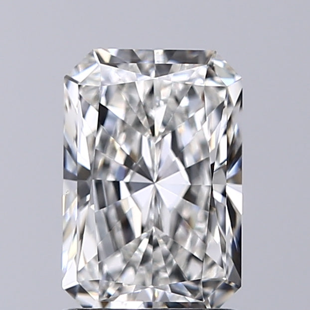 Lab-Grown 1.50 Carat Radiant Cut Diamond color F Clarity VVS2, precious stones, engagement diamonds