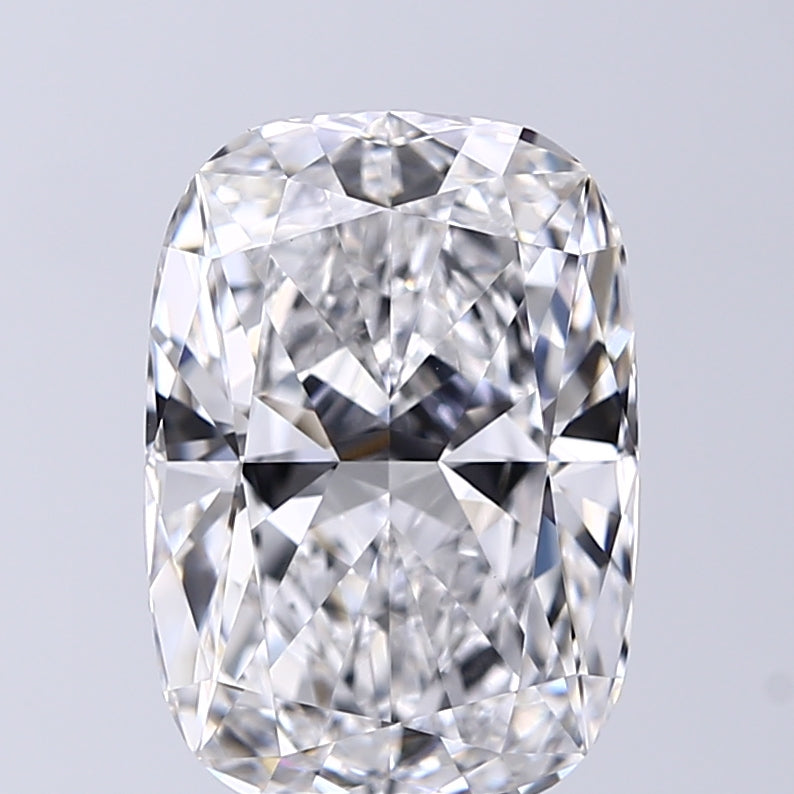 Lab-Grown 4.54 Carat Cushion Modified Brilliant Cut Diamond color D Clarity VVS2 With GIA Certificate, precious stones, engagement diamonds