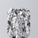 Lab-Grown 5.51 Carat Radiant Cut Diamond color E Clarity VVS2 With GIA Certificate, precious stones, engagement diamonds