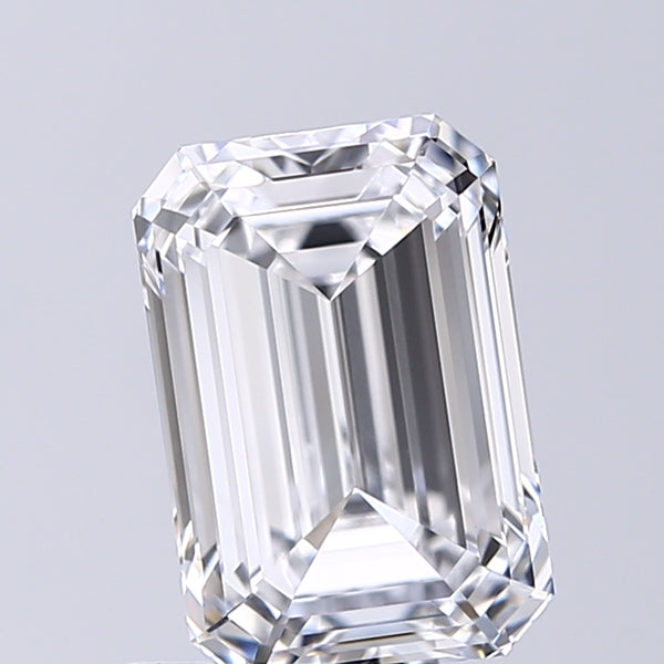 Lab-Grown 2.91 Carat Emerald Cut Diamond color D Clarity VS1 With GIA Certificate, precious stones, engagement diamonds