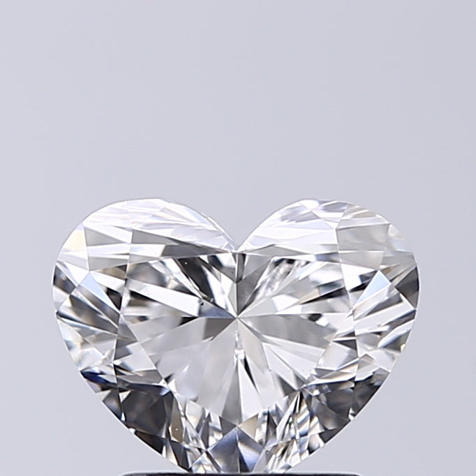 Lab-Grown 1.51 Carat Heart Shape Diamond color E Clarity VS1, precious stones, engagement diamonds